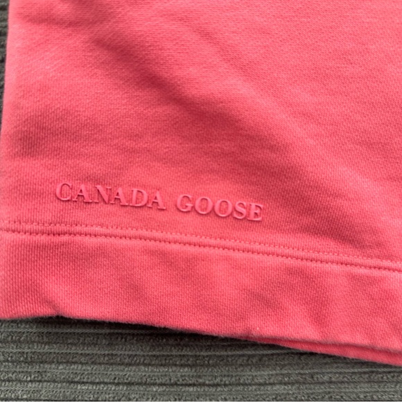 Canada Goose Muskoka Shorts Women L Large Pink Sky Cotton Designer 5’ Inseam. - Picture 11 of 13